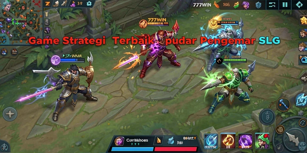 Tampilan gameplay menarik dan strategis dalam 777WIN.