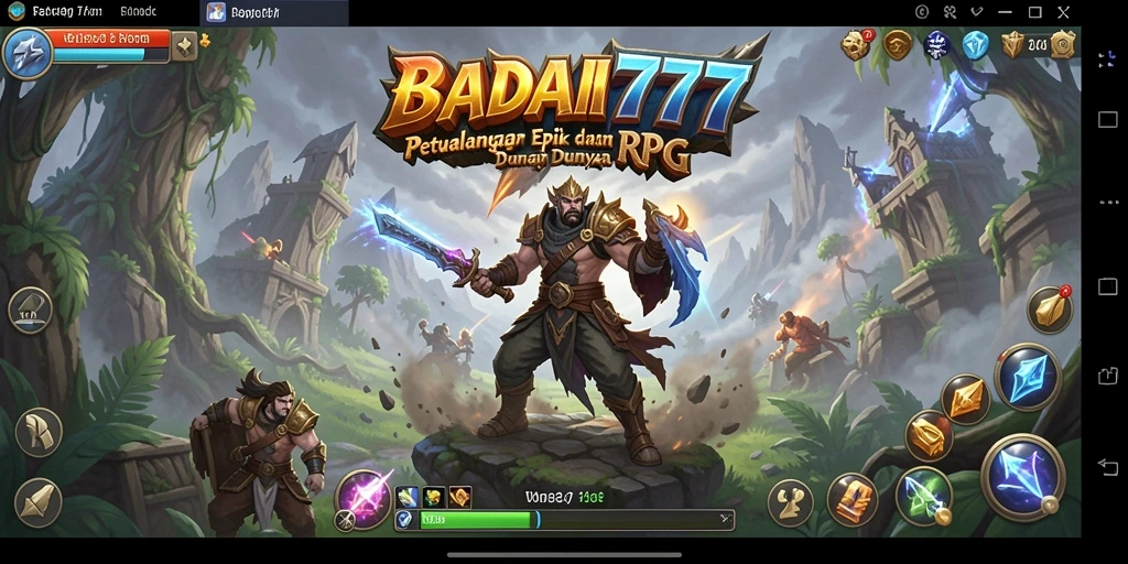 Tampilan menakjubkan dari gameplay RPG yang mendebarkan.