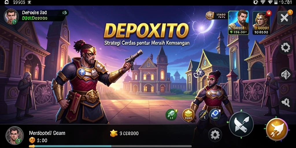 Tampilan gameplay DEPOXITO yang menarik dan menantang.
