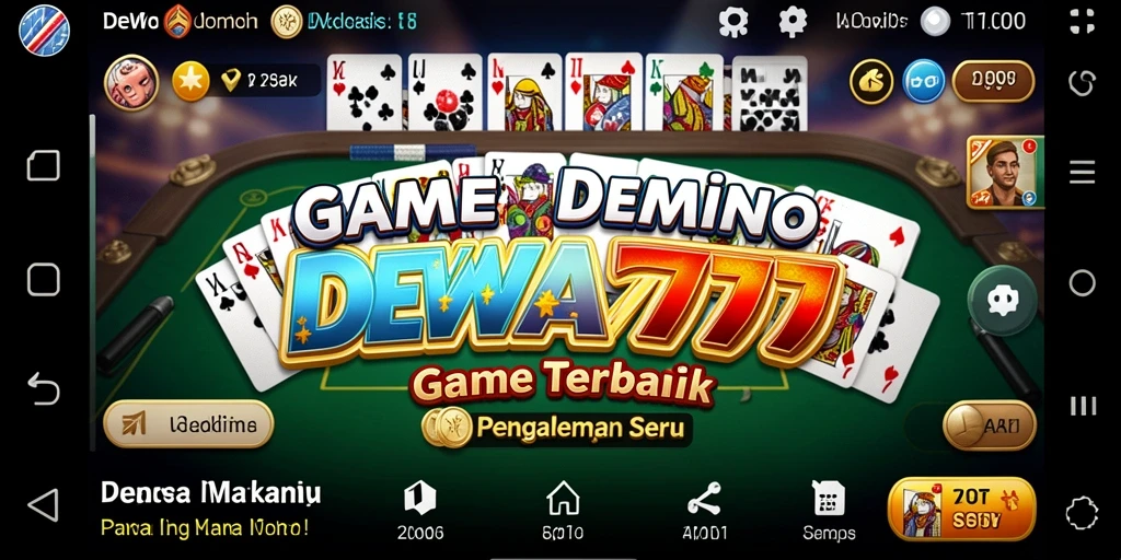 Tampilan gameplay seru DEWA777 yang mengasyikkan.
