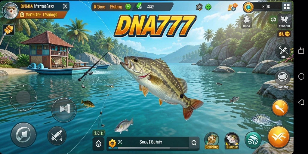 Gameplay menarik dari DNA777 dengan berbagai lokasi memancing.