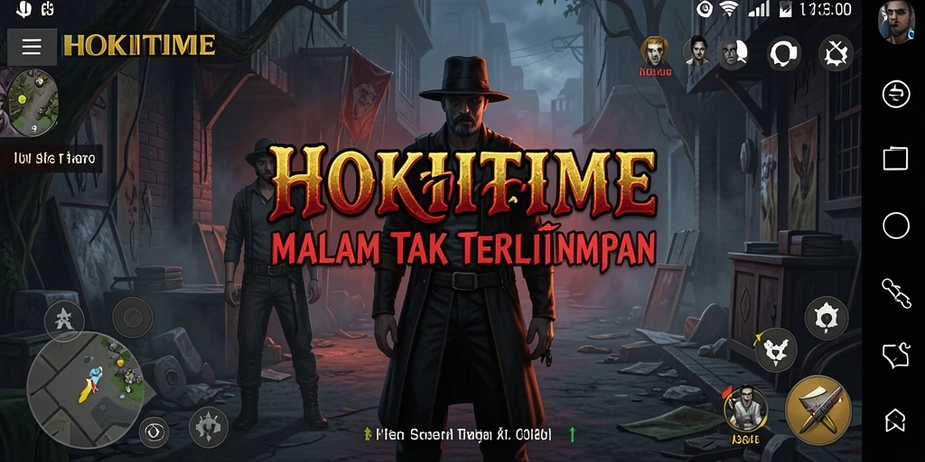 Gameplay HOKITIME menampilkan suasana Horror yang mencekam dan menakutkan.