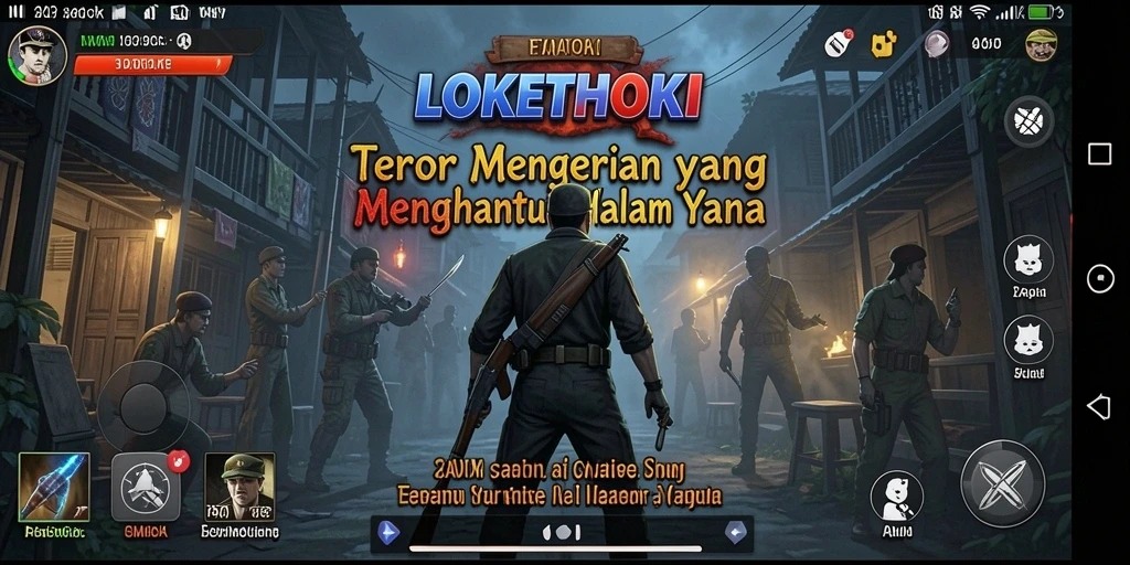 Gameplay LOKETHOKI yang menyeramkan dan penuh ketegangan.