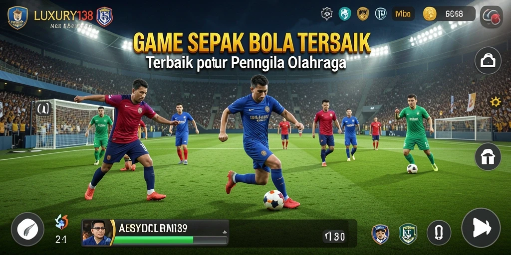 Tampilan permainan sepak bola yang menarik di LUXURY138.