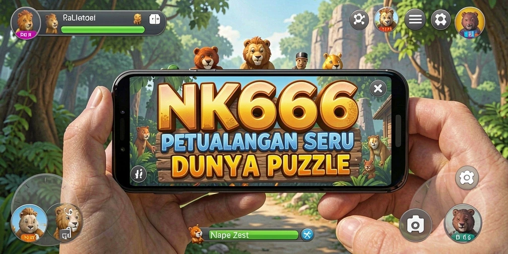 Tampilan gameplay NK666 dengan berbagai tantangan puzzle menarik.