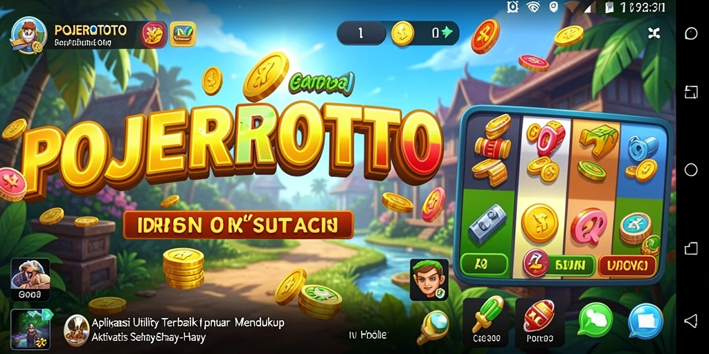 Tampilan menarik dari POJEROTOTO saat digunakan untuk manajemen tugas.