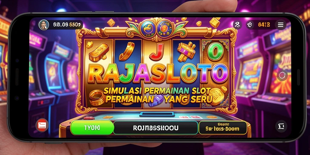 Tampilan gameplay RAJASLOTO dengan slot yang menarik dan interaktif.