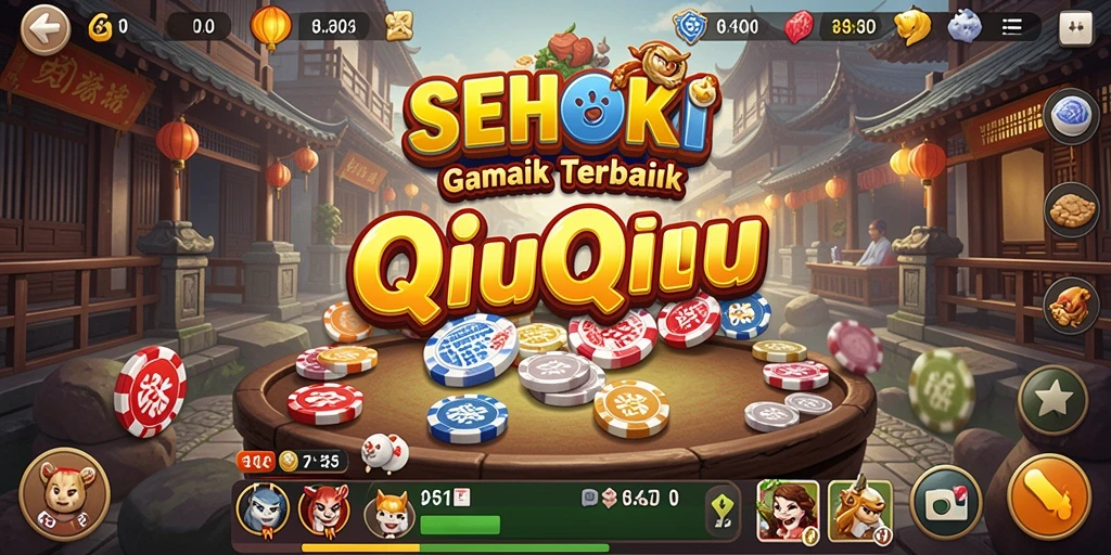 Screenshot SEHOKI menampilkan gameplay QiuQiu yang seru.