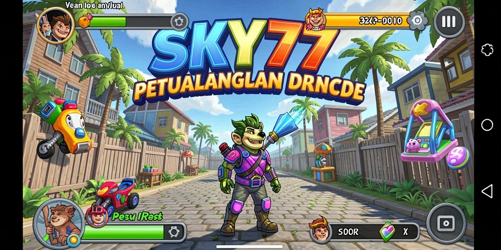 Tangkap momen seru dari gameplay arcade di SKY77.