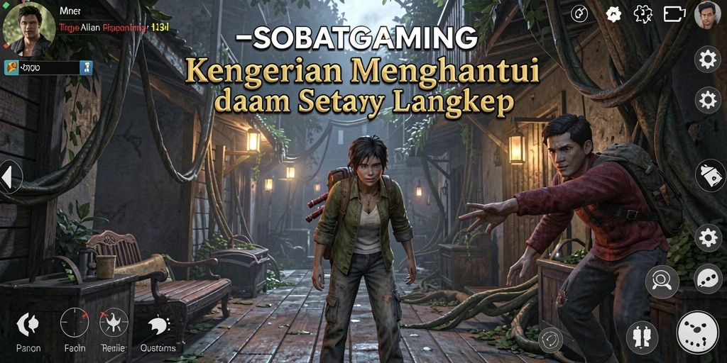 Gameplay menegangkan dengan atmosfer horor yang mencekam.
