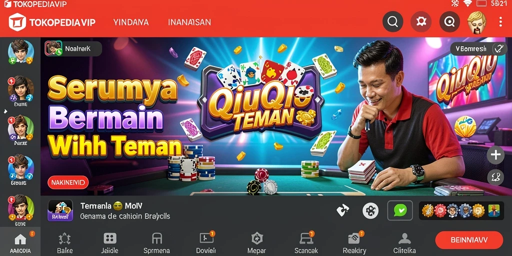 Tampilan gameplay TOKOPEDIAVIP yang seru dan kompetitif.